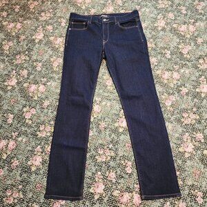 Express Women's 10R Blue Denim Mid Rise Zip Fly Skinny Stretch Jeans EUC #553